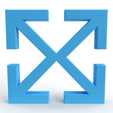 Expandir tela  3D Icon