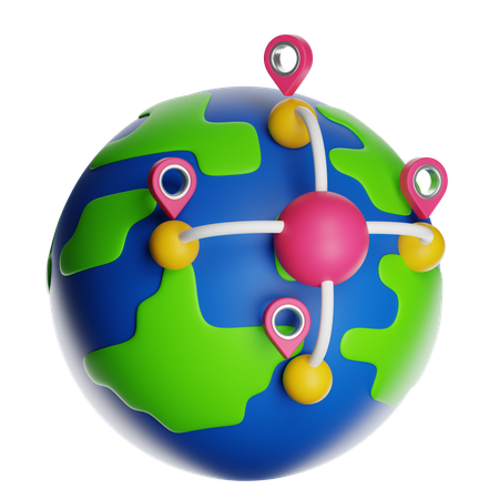 Expansion World  3D Icon