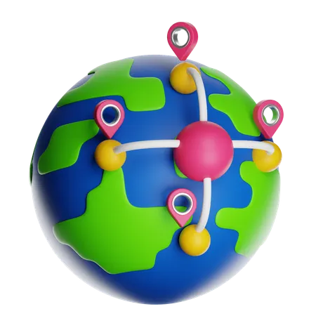 Expansion World  3D Icon