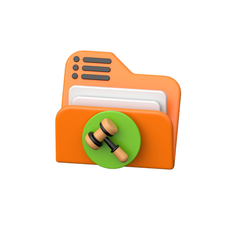 Archivos de casos  3D Icon