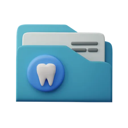 Registro dental  3D Icon