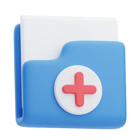 Historial médico  3D Icon