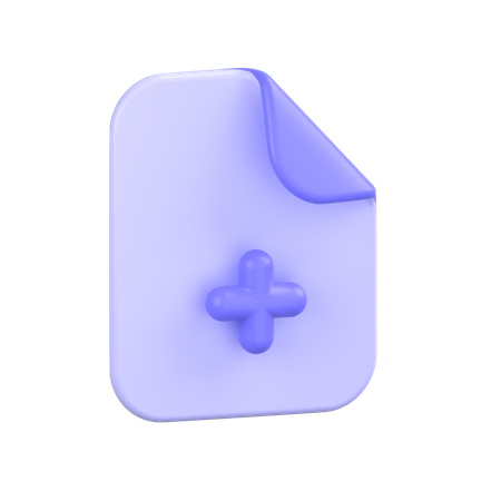 Expediente medico  3D Icon