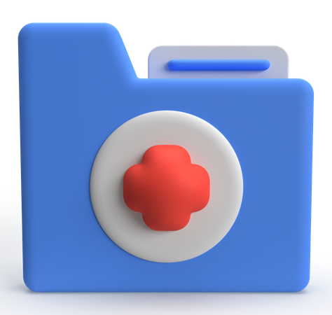 Historial médico  3D Icon