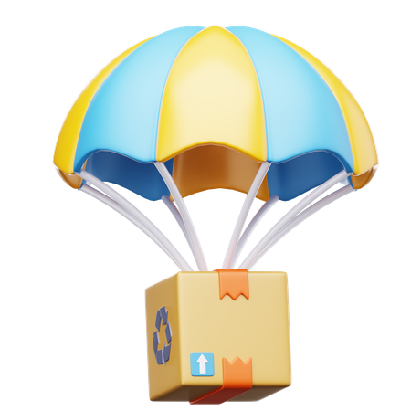 Transport aérien  3D Icon