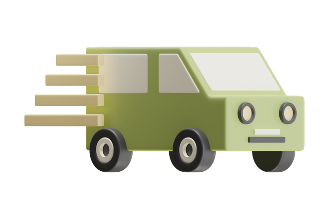 探検車  3D Icon