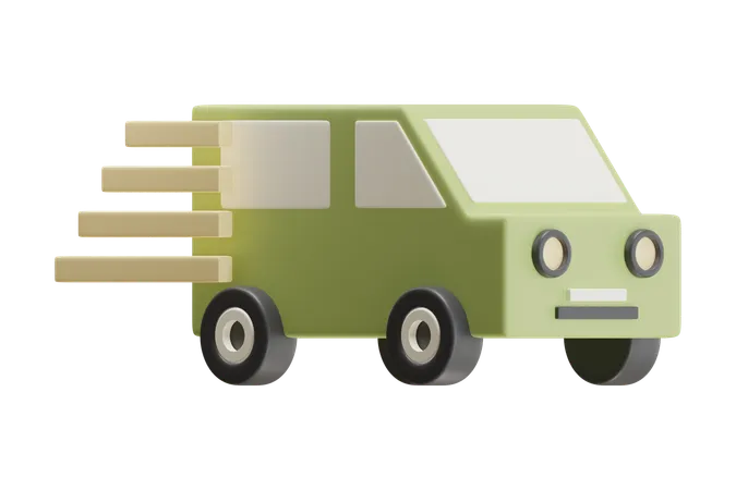 Expedition Car  3D Icon