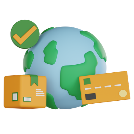 Expédition mondiale  3D Icon