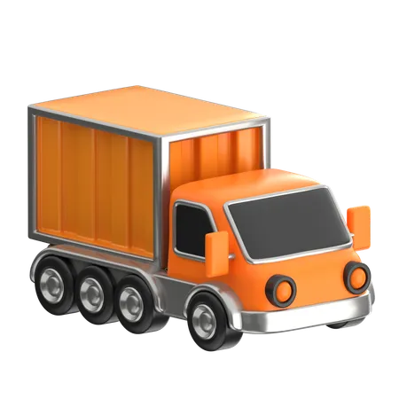 Livraison par camion  3D Icon