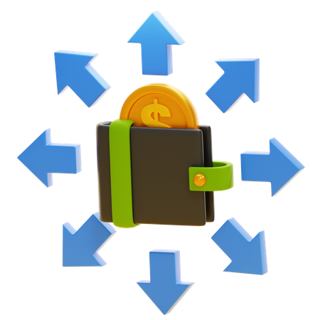 EXPENSES  3D Icon