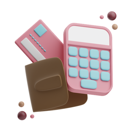 Expenses Calculation  3D Icon