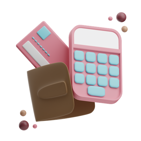 Expenses Calculation  3D Icon