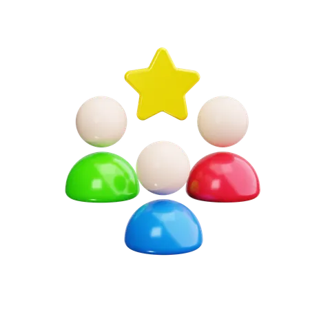 Experience  3D Icon