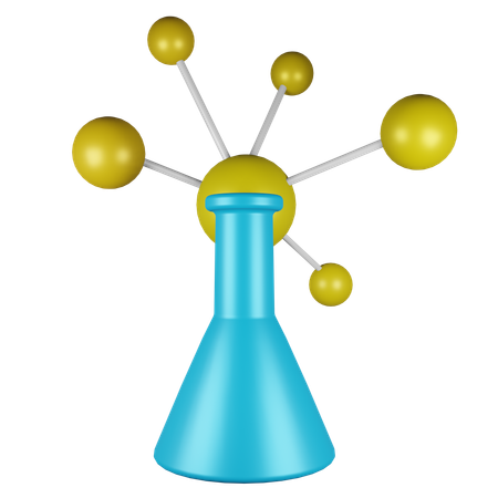 Expérience chimique  3D Icon