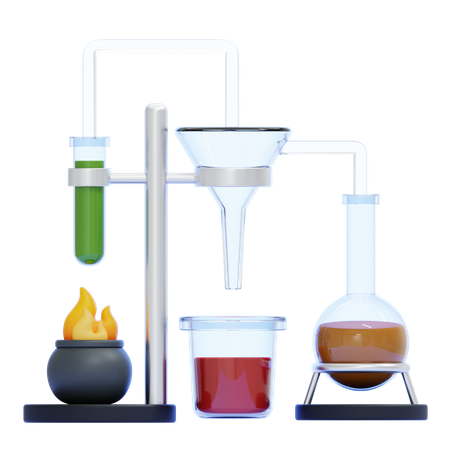 Expérience en laboratoire  3D Icon