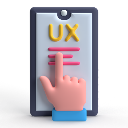 Expérience utilisateur  3D Icon