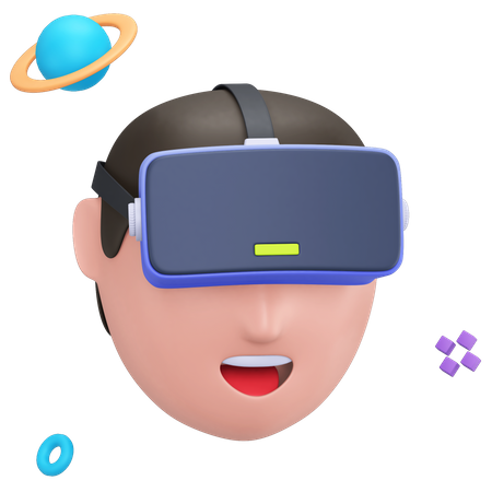 Expérience VR  3D Icon