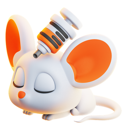 Experimental Mice  3D Icon