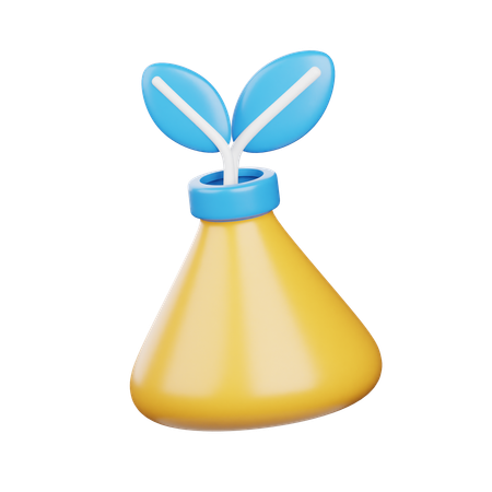 Experimento de botánica  3D Icon