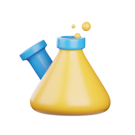Experimento de laboratorio  3D Icon
