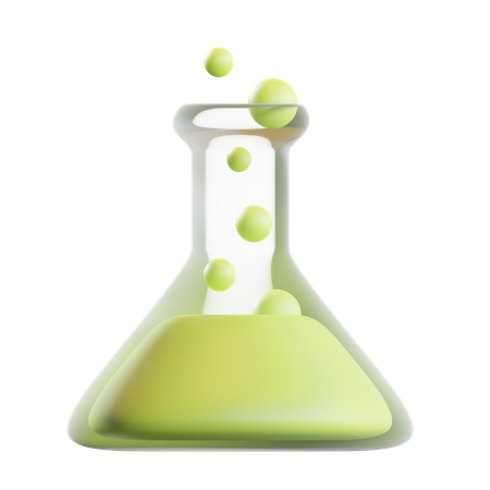 Experimento quimico  3D Icon