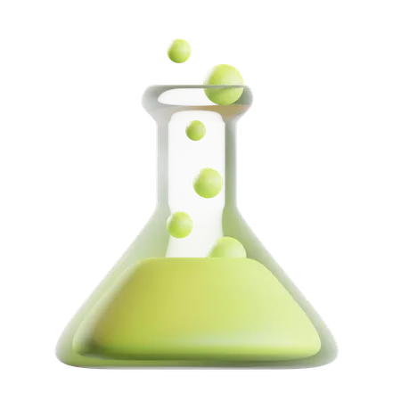 Experimento quimico  3D Icon