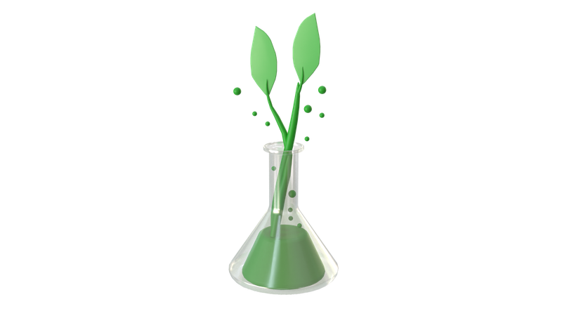 Experimento verde  3D Icon
