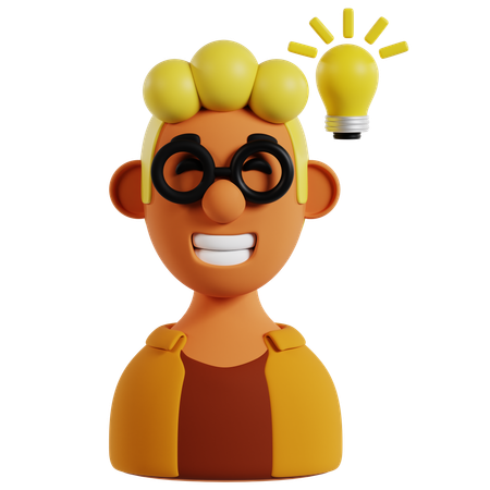 Expert Analyst Avatar  3D Icon