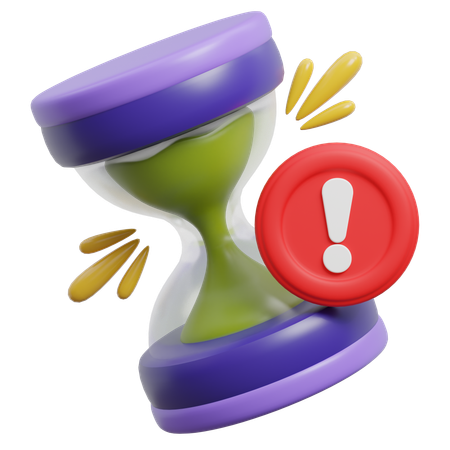 Expired Time  3D Icon