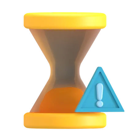 Expired Time Warning  3D Icon