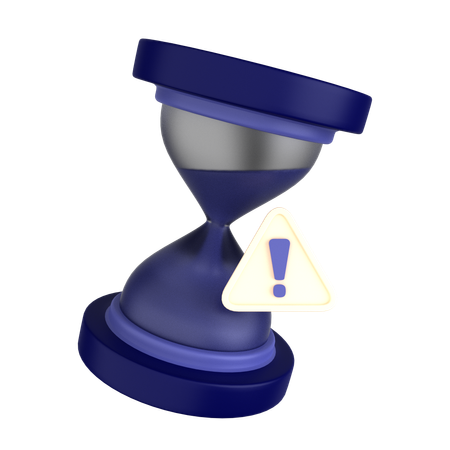 Expired time warning  3D Icon