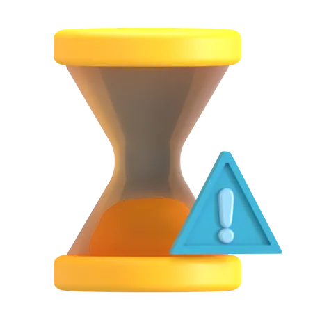 Expired Time Warning 3 D Icon Suitable For Empty State Design 3D Icon