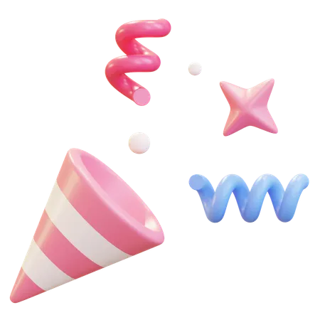 Exploding Fireworks  3D Icon