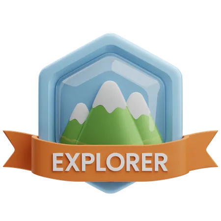 Explorador  3D Icon