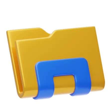 Explorador de arquivos  3D Icon