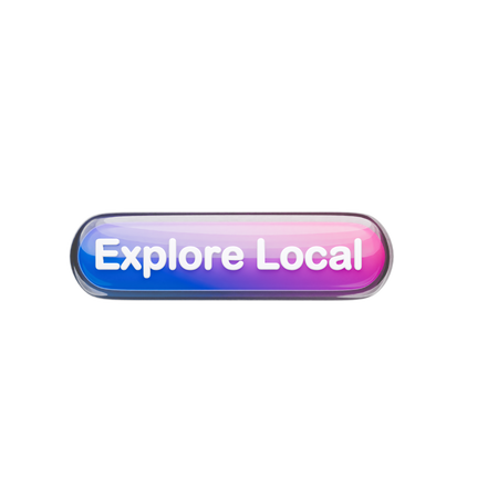 Explorar atrações locais  3D Icon