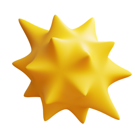 Explosão abstrata  3D Icon