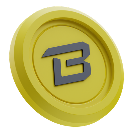 Criptomoneda explosiva  3D Icon