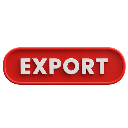 Exporter  3D Icon