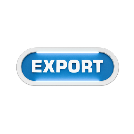 Export  3D Icon