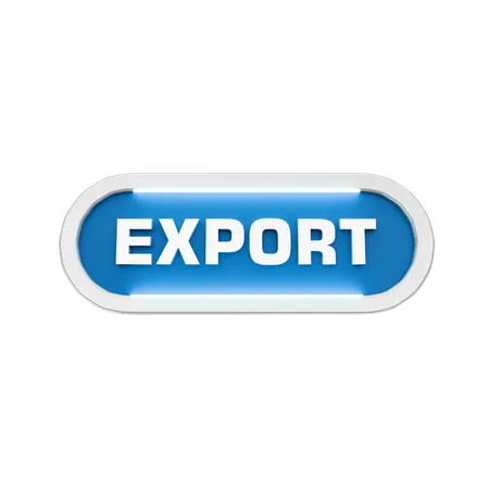 Export  3D Icon