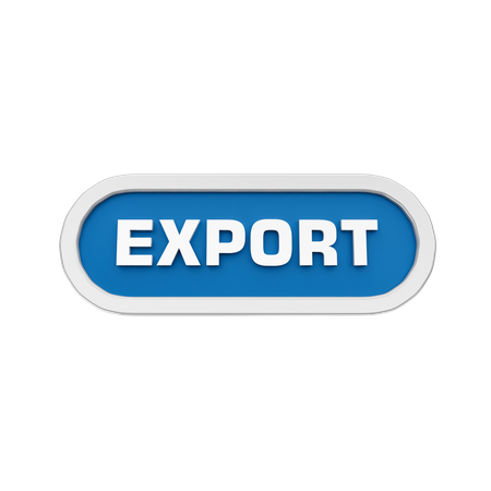 Export  3D Icon