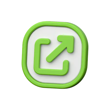 Export  3D Icon