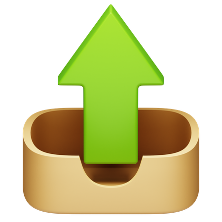 Export  3D Icon
