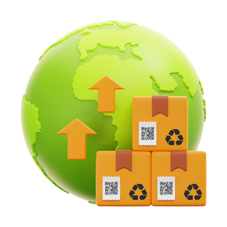 Export Delivery  3D Icon