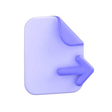 Export File  3D Icon