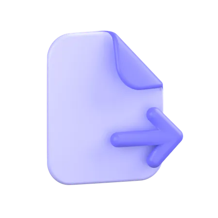 Export File  3D Icon