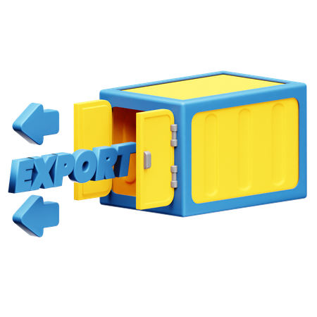 Exportar  3D Icon