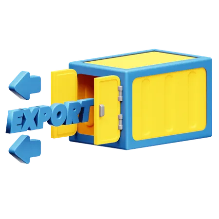 Exportar  3D Icon