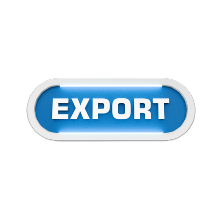 Exporter  3D Icon